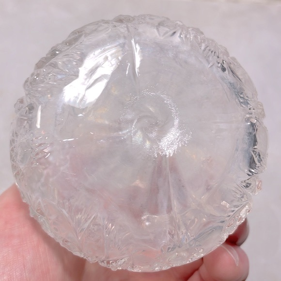 Antique Handblown Cruet Aztec Daisy Spinner Pattern Made by McKee Circa 1890 EUC - Picture 9 of 11